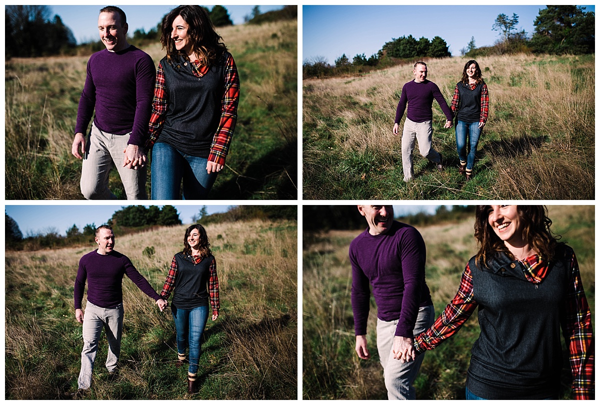  offbeat bride, discovery park, seattle engagement, seattle bride and groom, engagement session, julia kinnunen photography, destination wedding, seattle wedding, wedding photography, newlyweds, adventure session