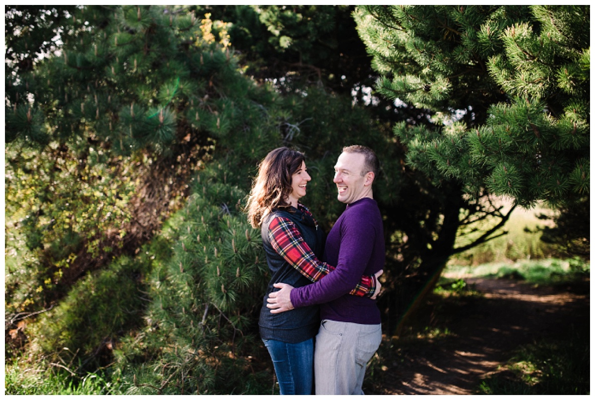  offbeat bride, discovery park, seattle engagement, seattle bride and groom, engagement session, julia kinnunen photography, destination wedding, seattle wedding, wedding photography, newlyweds, adventure session