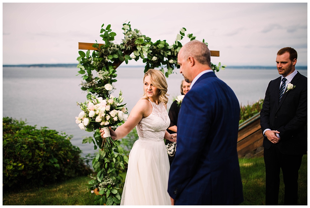 offbeat bride, elopement, intimate wedding, adventure wedding, Hansville wedding, point no point wedding, seattle engagement, seattle bride and groom, engagement session, julia kinnunen photography, destination wedding, seattle wedding, wedding photography, newlyweds, diy wedding, ceremony