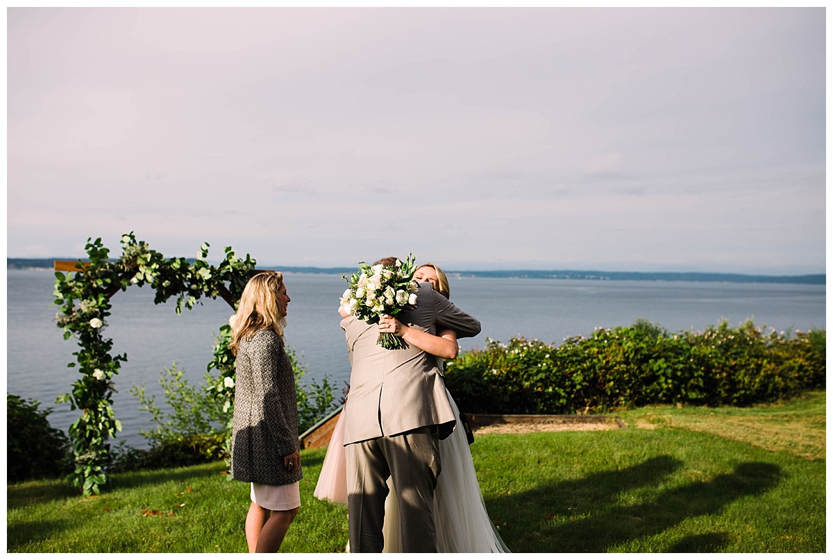 offbeat bride, elopement, intimate wedding, adventure wedding, Hansville wedding, point no point wedding, seattle engagement, seattle bride and groom, engagement session, julia kinnunen photography, destination wedding, seattle wedding, wedding photography, newlyweds, diy wedding, ceremony