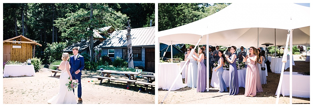 offbeat bride, intimate wedding, adventure wedding, guemes island resort, beachfront wedding, guemes island wedding, seattle engagement, seattle bride, seattle groom, engagement session, julia kinnunen photography, destination wedding, seattle wedding, wedding photography, newlyweds, diy wedding, flying anchor event design