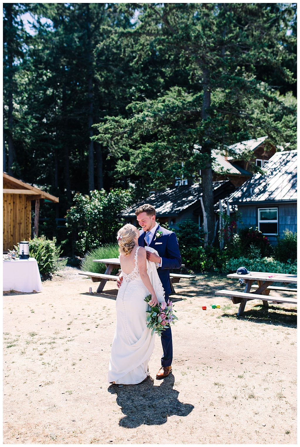 offbeat bride, intimate wedding, adventure wedding, guemes island resort, beachfront wedding, guemes island wedding, seattle engagement, seattle bride, seattle groom, engagement session, julia kinnunen photography, destination wedding, seattle wedding, wedding photography, newlyweds, diy wedding, flying anchor event design