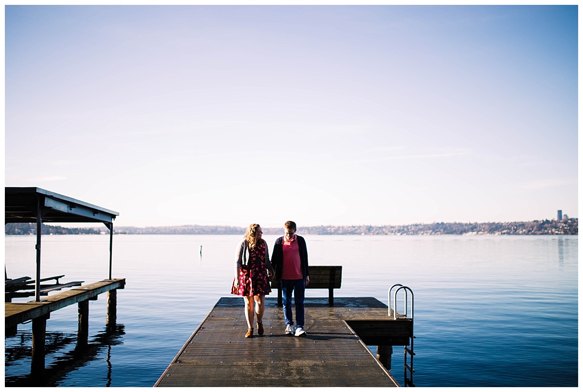  offbeat bride, beachfront engagement session, waterfront views, seattle engagement, seattle bride and groom, engagement session, julia kinnunen photography, destination wedding, seattle wedding, wedding photography, newlyweds, adventure session