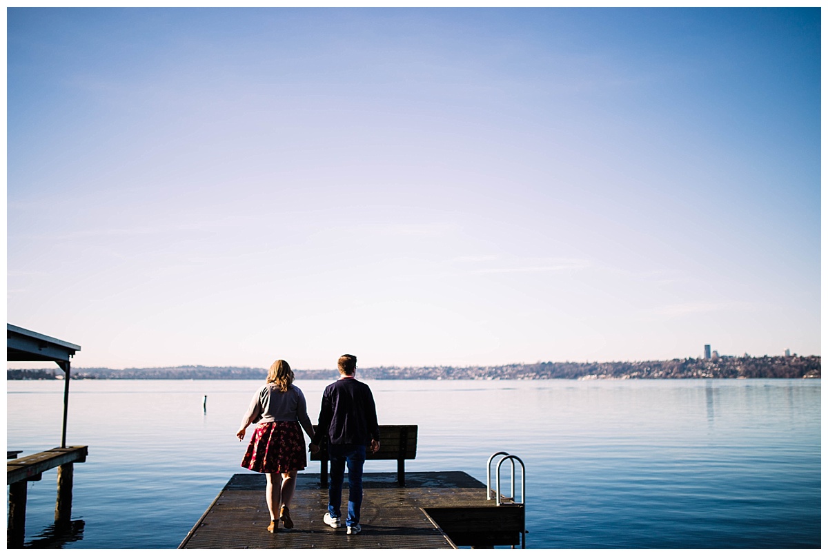  offbeat bride, beachfront engagement session, waterfront views, seattle engagement, seattle bride and groom, engagement session, julia kinnunen photography, destination wedding, seattle wedding, wedding photography, newlyweds, adventure session