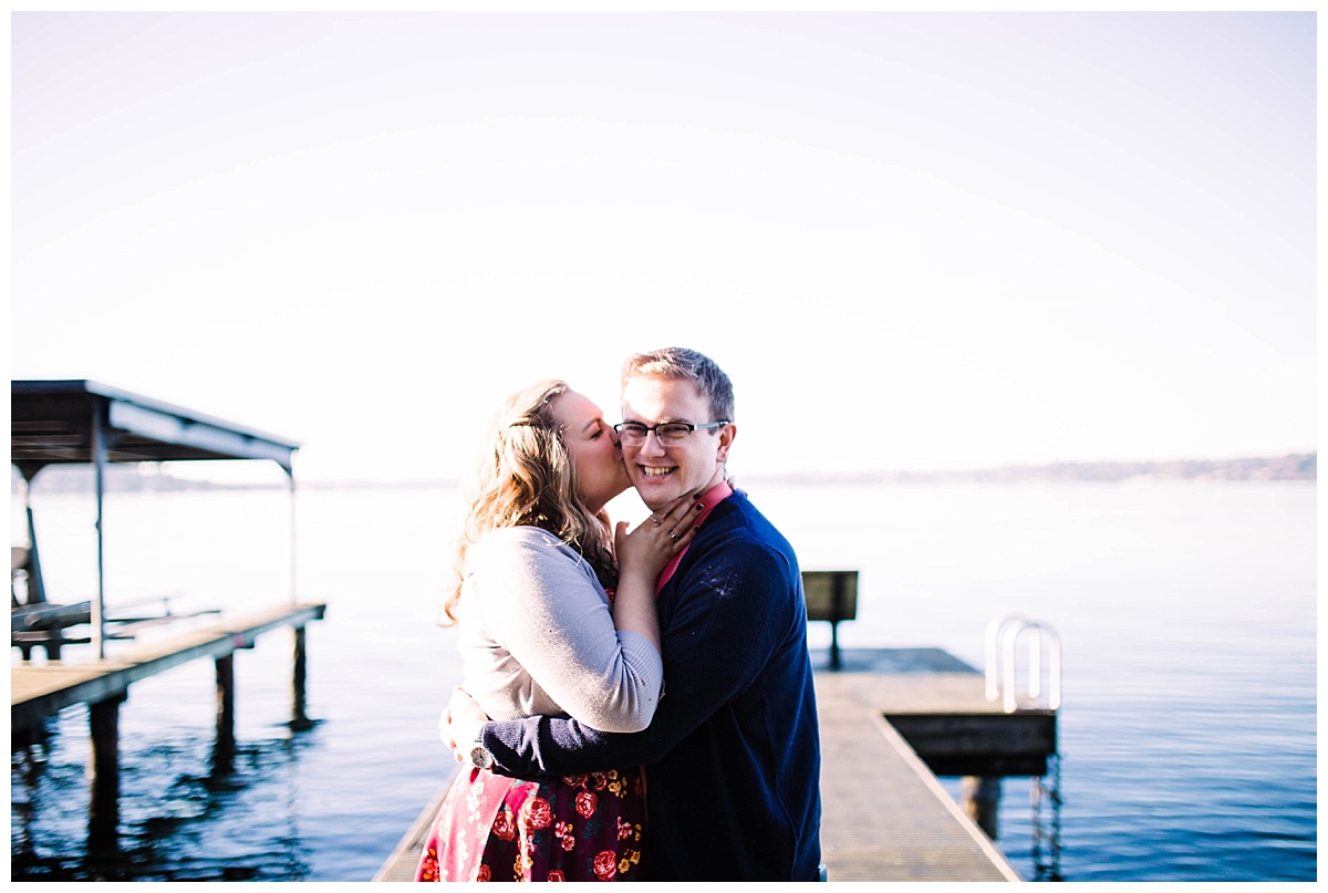  offbeat bride, beachfront engagement session, waterfront views, seattle engagement, seattle bride and groom, engagement session, julia kinnunen photography, destination wedding, seattle wedding, wedding photography, newlyweds, adventure session