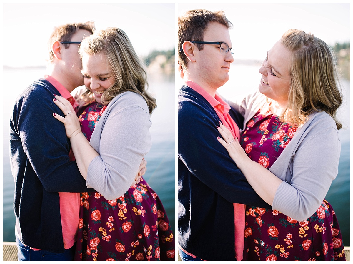  offbeat bride, beachfront engagement session, waterfront views, seattle engagement, seattle bride and groom, engagement session, julia kinnunen photography, destination wedding, seattle wedding, wedding photography, newlyweds, adventure session