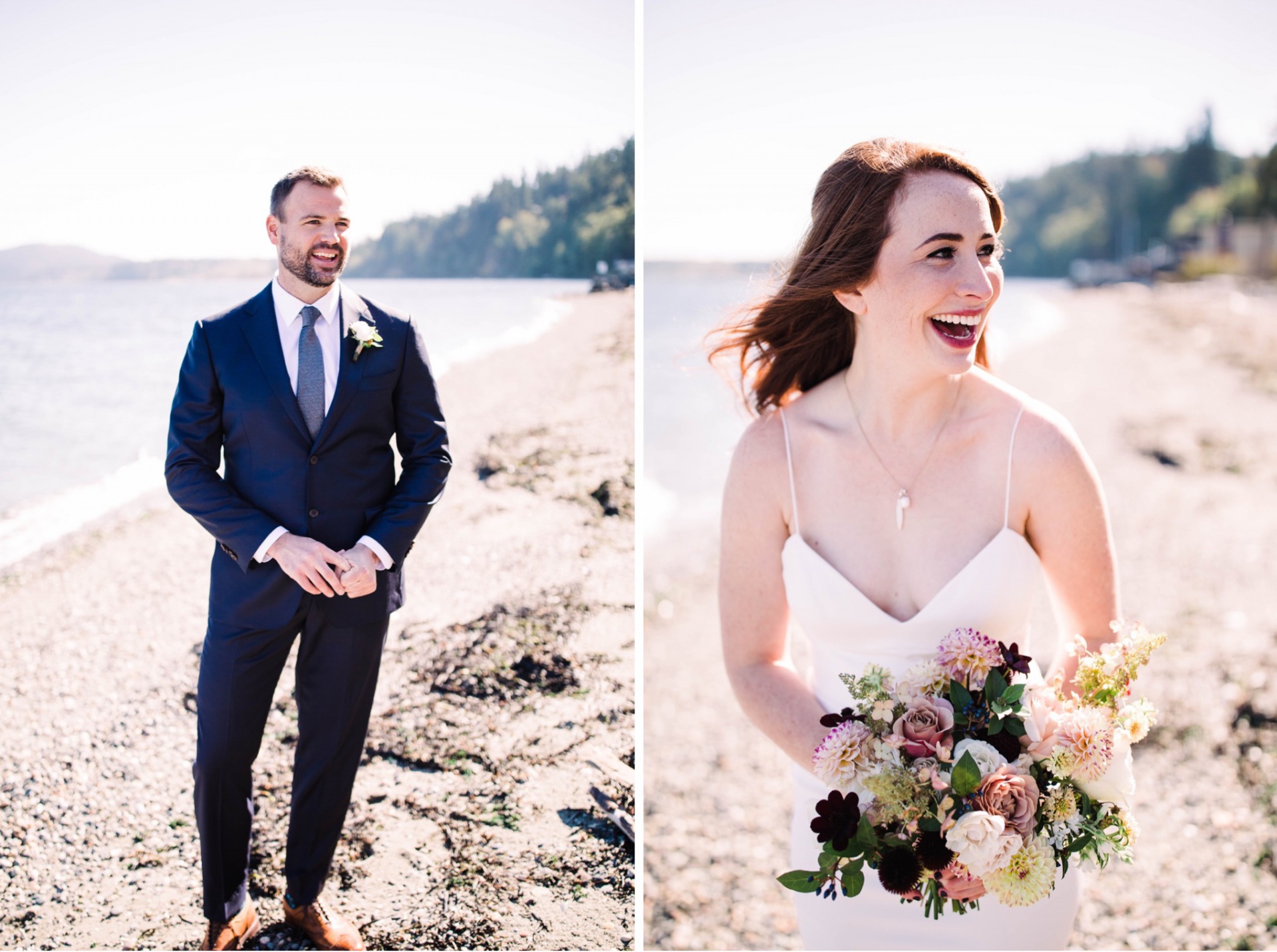 offbeat bride, intimate wedding, adventure wedding, guemes island resort, beachfront wedding, guemes island wedding, seattle engagement, seattle bride, seattle groom, engagement session, julia kinnunen photography, destination wedding, seattle wedding, wedding photography, newlyweds, diy wedding, flying anchor event design