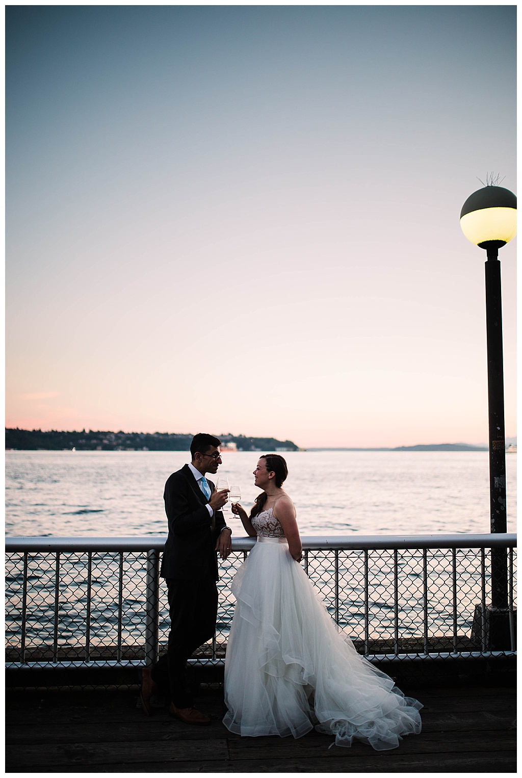 seattle waterfront, offbeat bride, seattle aquarium, aquarium wedding, seattle engagement, seattle bride, seattle groom, julia kinnunen photography, destination wedding, seattle wedding, wedding photography, newlyweds, diy wedding, flying anchor event design, seattle bride magazine, urban wedding, evening wedding