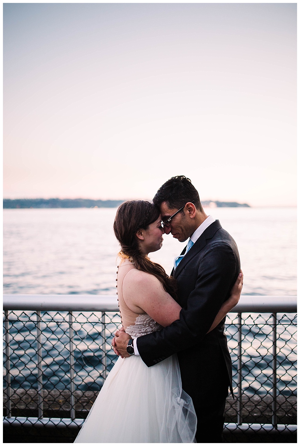 seattle waterfront, offbeat bride, seattle aquarium, aquarium wedding, seattle engagement, seattle bride, seattle groom, julia kinnunen photography, destination wedding, seattle wedding, wedding photography, newlyweds, diy wedding, flying anchor event design, seattle bride magazine, urban wedding, evening wedding