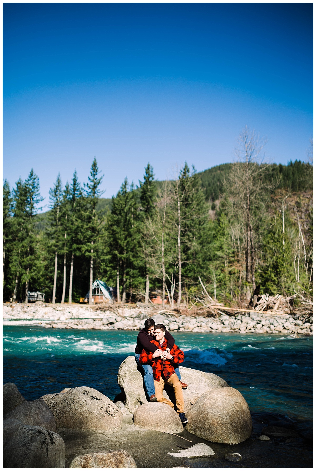 gay wedding, offbeat bride, lgbt wedding, two grooms, cascade mountains, index, small town, engagement session, julia kinnunen photography, destination wedding, seattle wedding, wedding photography, newlyweds, same sex wedding, adventure session