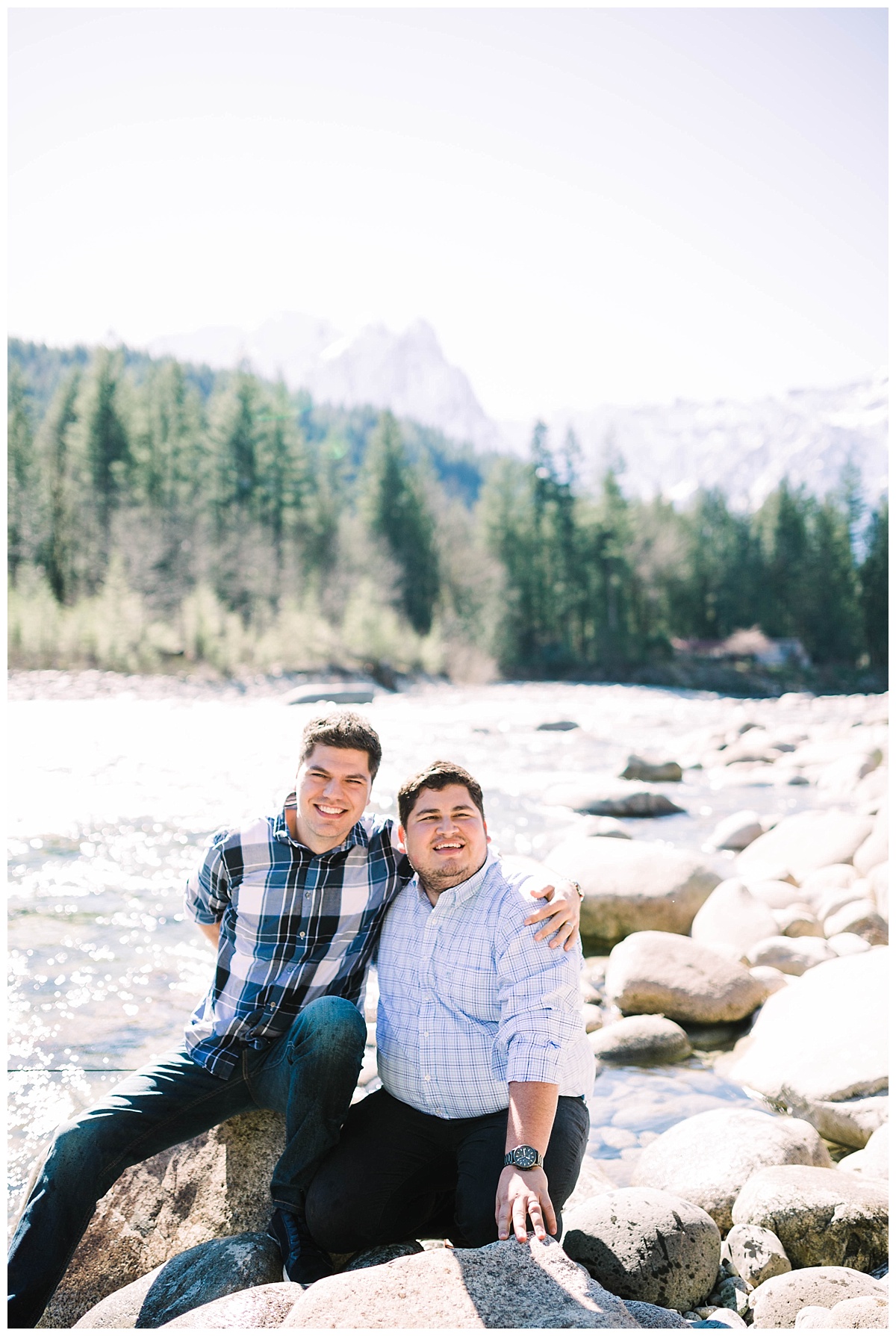 gay wedding, offbeat bride, lgbt wedding, two grooms, cascade mountains, index, small town, engagement session, julia kinnunen photography, destination wedding, seattle wedding, wedding photography, newlyweds, same sex wedding, adventure session