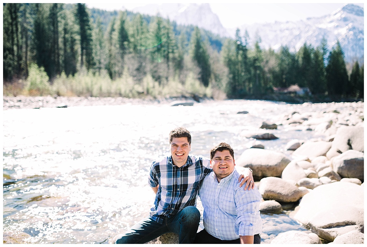 gay wedding, offbeat bride, lgbt wedding, two grooms, cascade mountains, index, small town, engagement session, julia kinnunen photography, destination wedding, seattle wedding, wedding photography, newlyweds, same sex wedding, adventure session