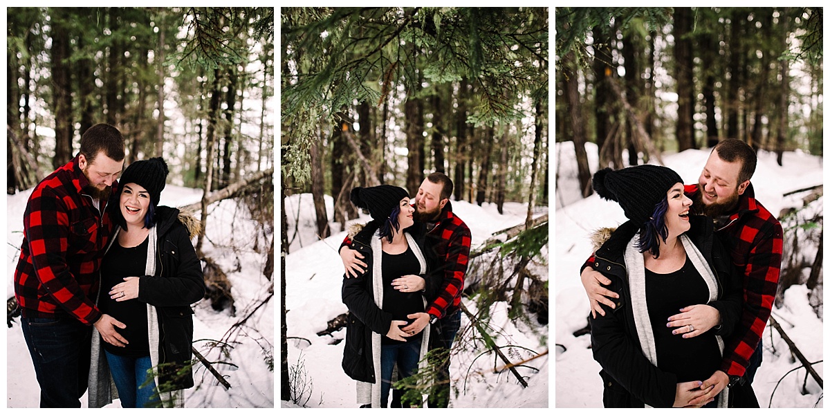 julia kinnunen photography, seattle, generations, family portraits, kids, family photos, mama and baby, first born, maternity session, mom to be, baby on the way, snoqualmie pass, snowbound