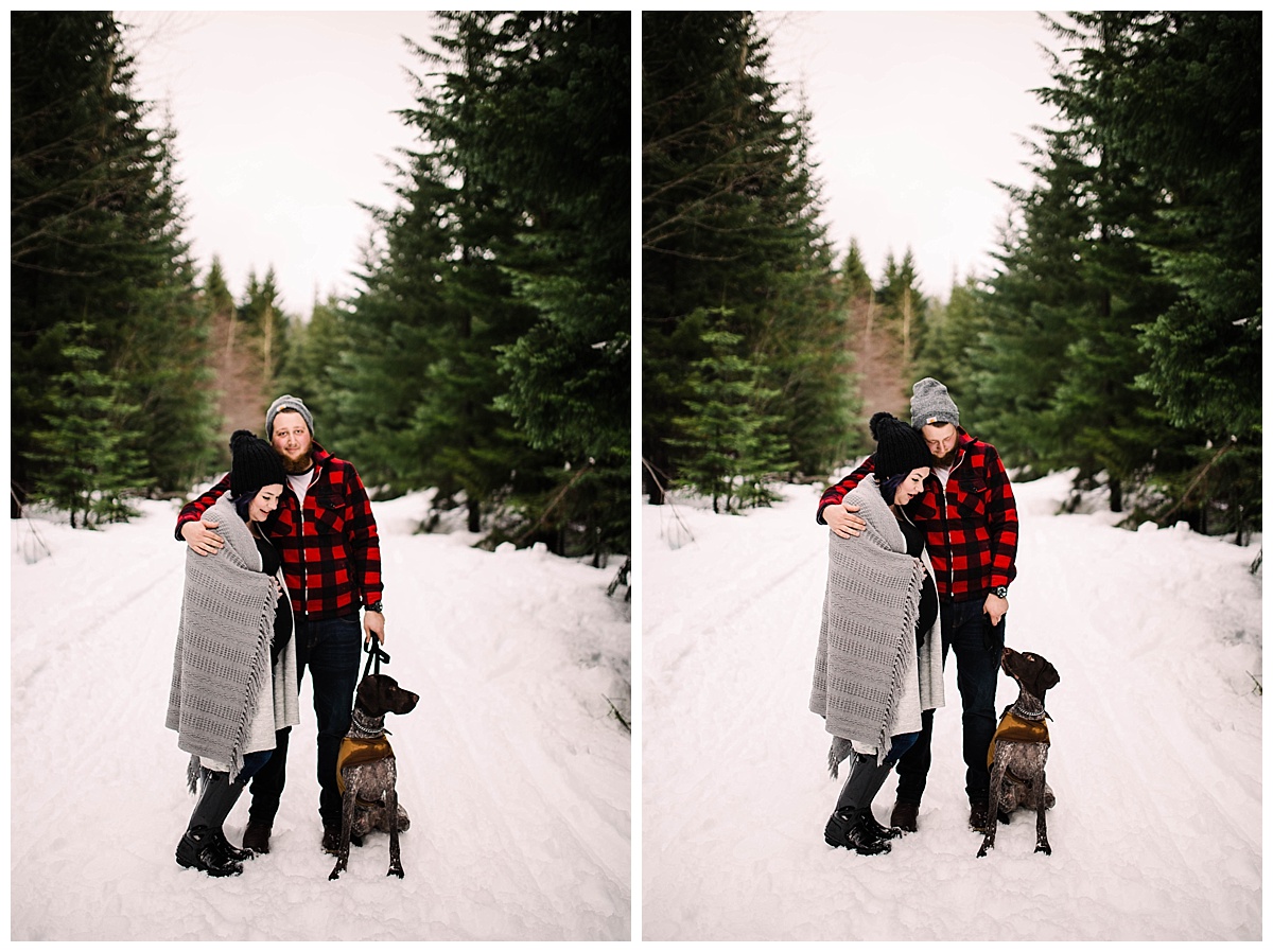 julia kinnunen photography, seattle, generations, family portraits, kids, family photos, mama and baby, first born, maternity session, mom to be, baby on the way, snoqualmie pass, snowbound