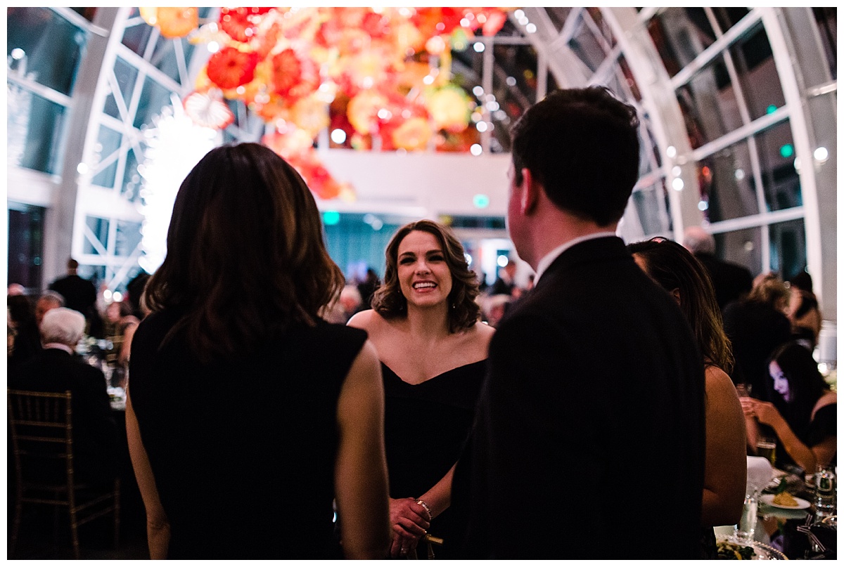 julia kinnunen photography, destination wedding, black tie wedding, seattle wedding, wedding photography, bride, groom, newlyweds, offbeat bride, Chihuly garden and glass, formal wedding, evening wedding