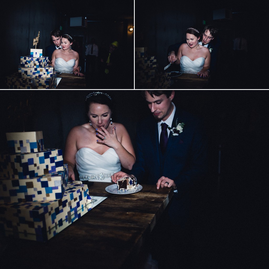 julia kinnunen photography, wedding, seattle, portrait, reception, party, cake