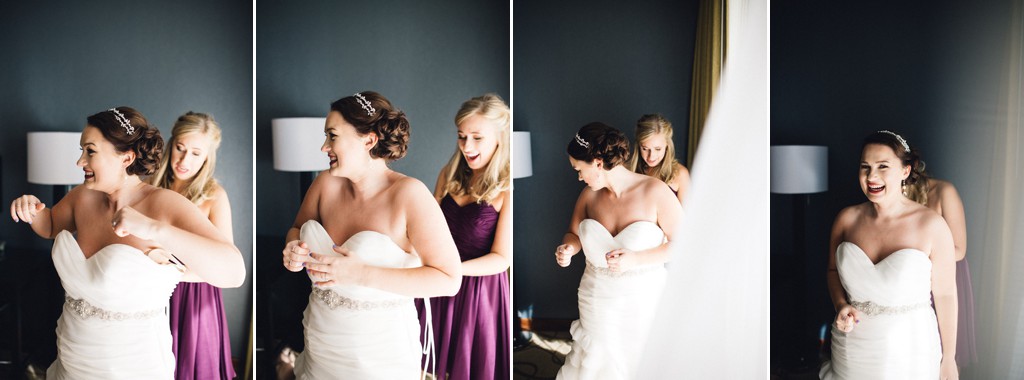 julia kinnunen photography, wedding, seattle, getting ready, wedding dress