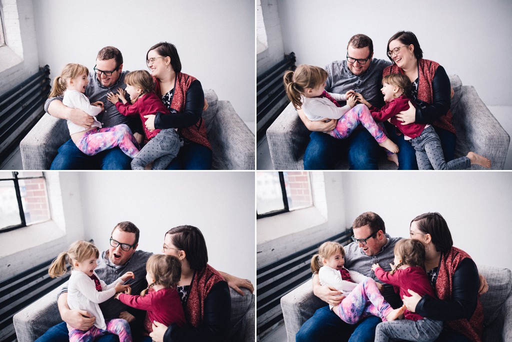 seattle portrait photographer, family portrait, twins, studio photographer, family photography