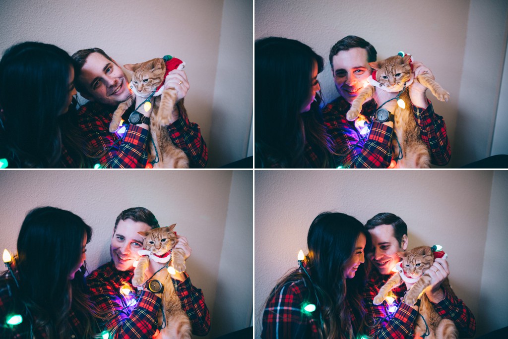 julia kinnunen photography, married life, seattle, holiday photos, couple, family portrait