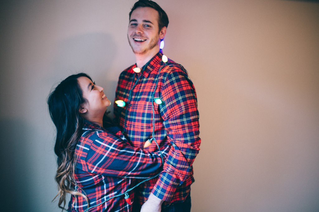 julia kinnunen photography, married life, seattle, holiday photos, couple, family portrait