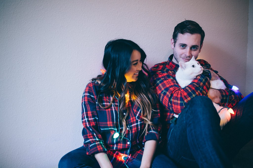 julia kinnunen photography, married life, seattle, holiday photos, couple, family portrait