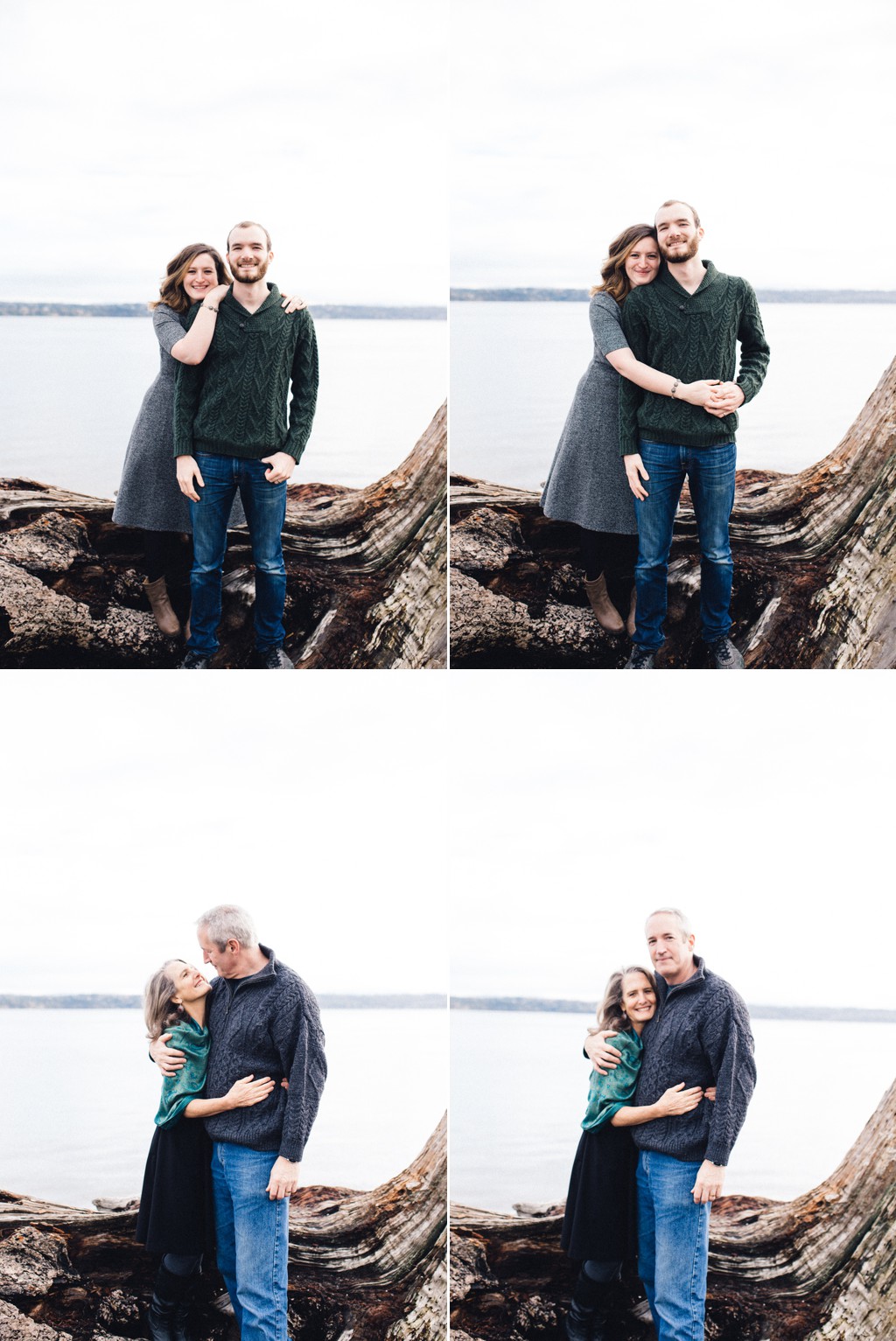 julia kinnunen photography, married life, seattle, holiday photos, couple, family portrait