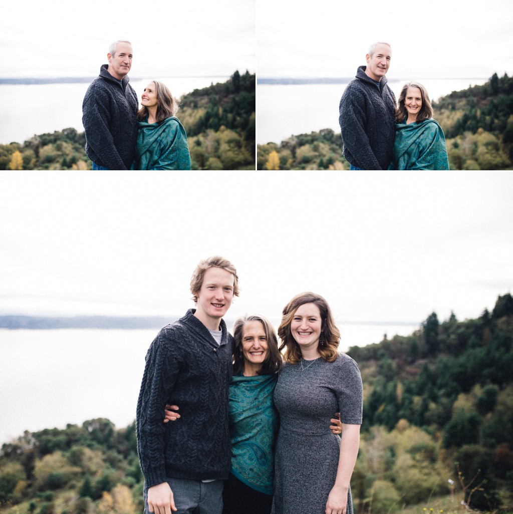 julia kinnunen photography, married life, seattle, holiday photos, couple, family portrait