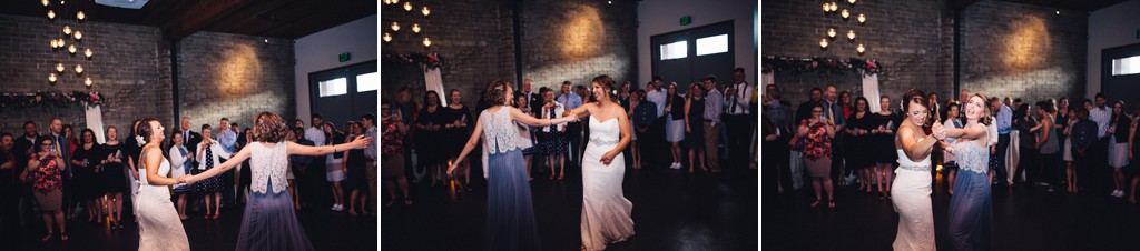 julia kinnunen photography, wedding, seattle, reception, within sodo, same sex wedding