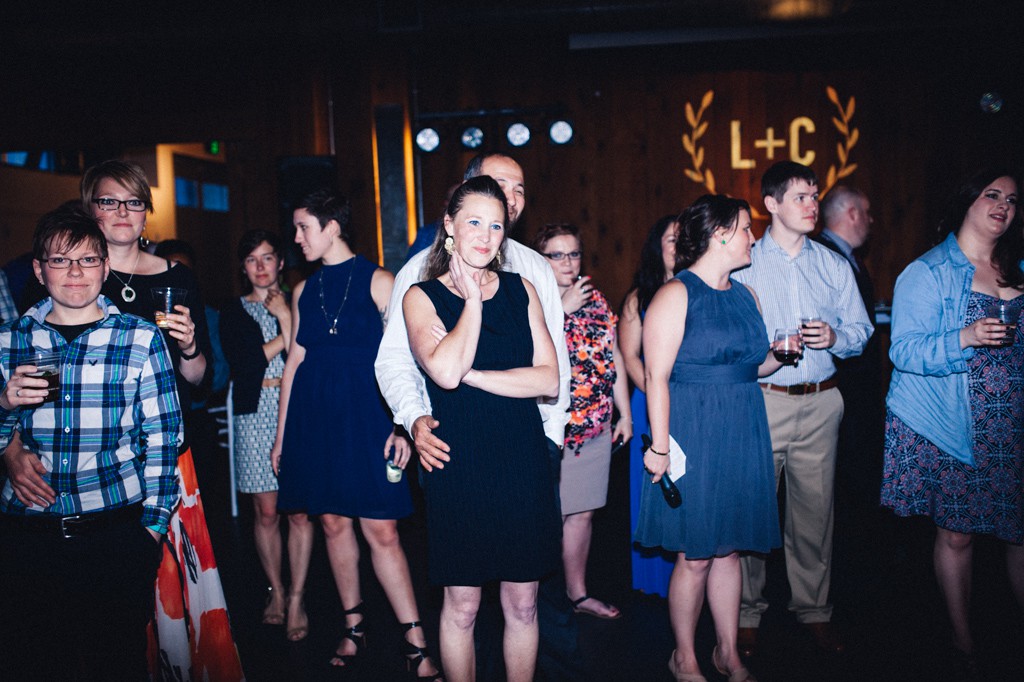 julia kinnunen photography, wedding, seattle, reception, within sodo, same sex wedding