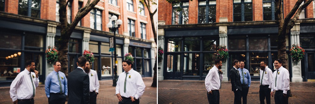 julia kinnunen photography, wedding, seattle, getting ready, axis pioneer square, urban wedding