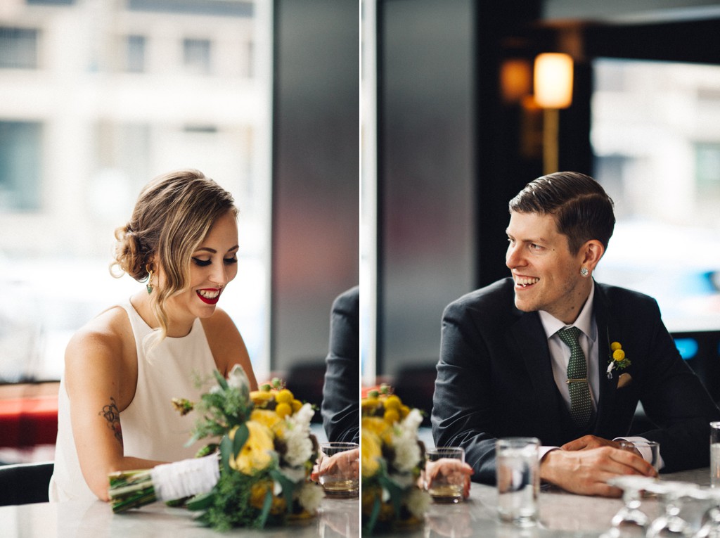 julia kinnunen photography, wedding, seattle, portraits, bride, groom, axis pioneer square, urban wedding