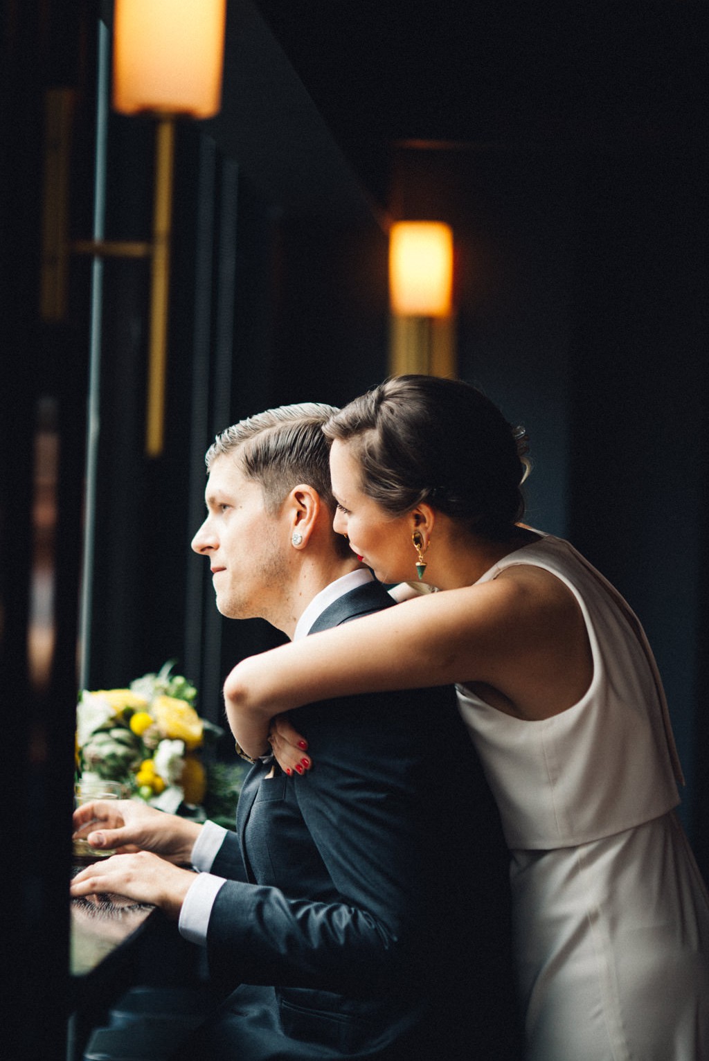 julia kinnunen photography, wedding, seattle, portraits, bride, groom, axis pioneer square, urban wedding