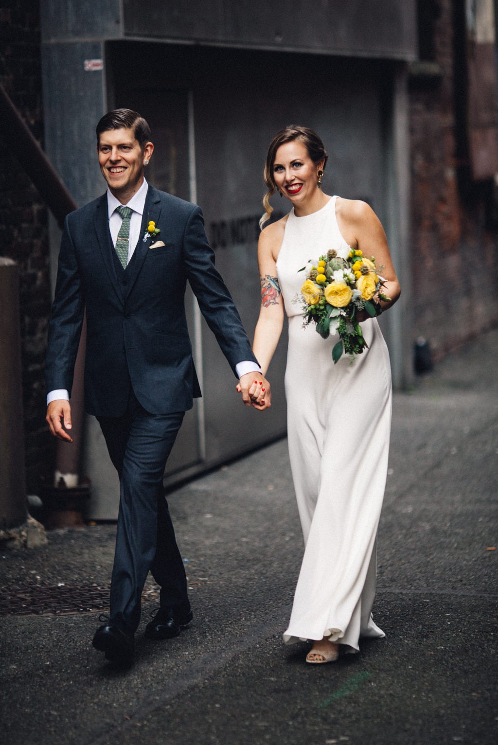 julia kinnunen photography, wedding, seattle, portraits, bride, groom, axis pioneer square, urban wedding