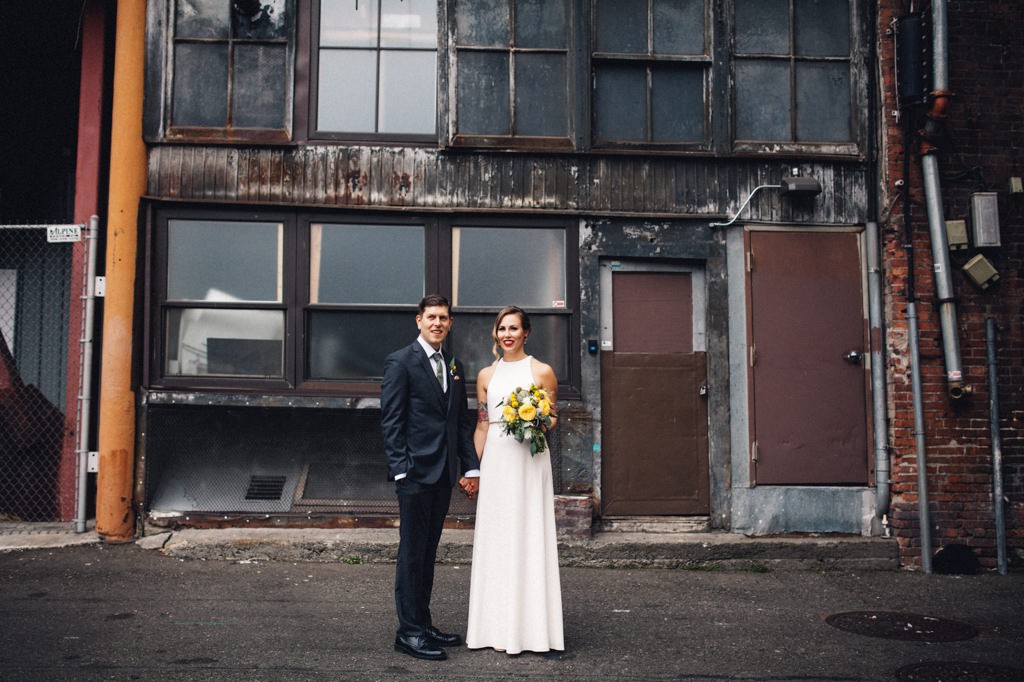 julia kinnunen photography, wedding, seattle, portraits, bride, groom, axis pioneer square, urban wedding