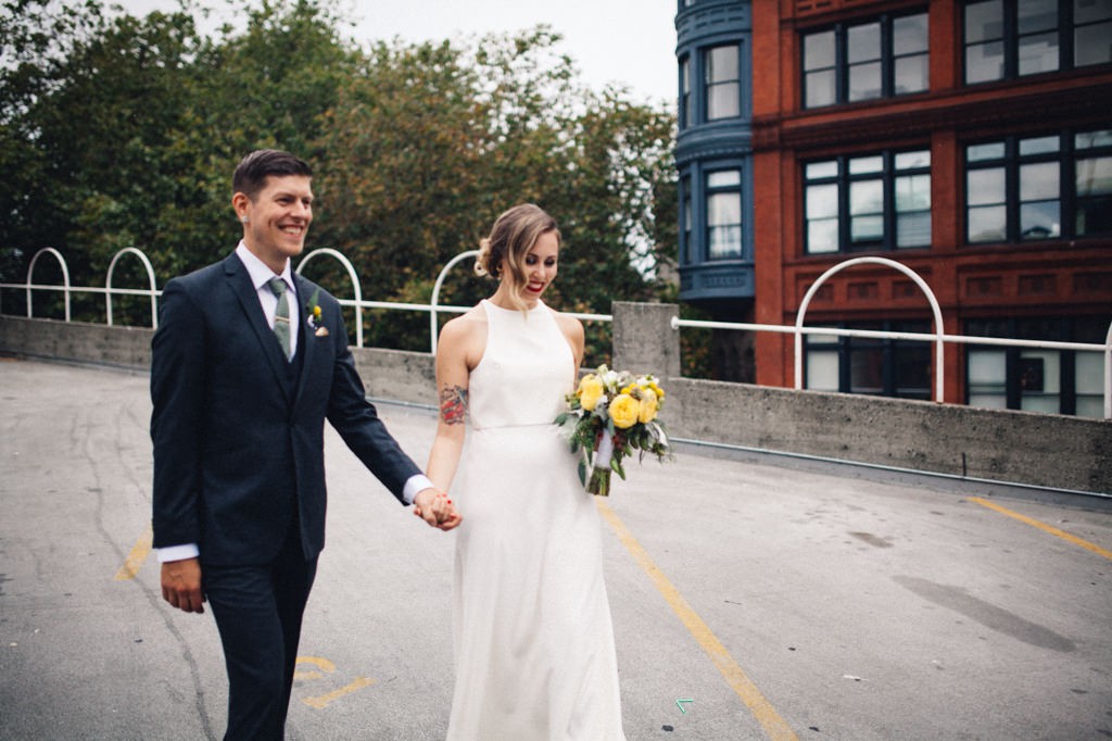 julia kinnunen photography, wedding, seattle, portraits, bride, groom, axis pioneer square, urban wedding