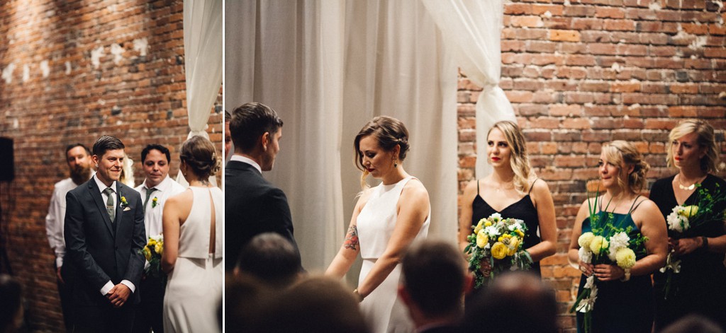 julia kinnunen photography, wedding, seattle, portraits, bride, groom, axis pioneer square, urban wedding, ceremony