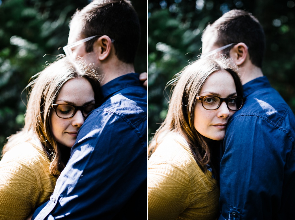 julia kinnunen photography, engagement photos, adventure, bastyr university, college sweethearts, hike, portraits