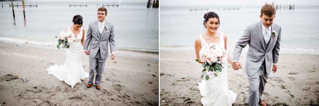 julia kinnunen photography, ballard bay club, seattle wedding, wedding photography, first look, couples portraits, bride, groom