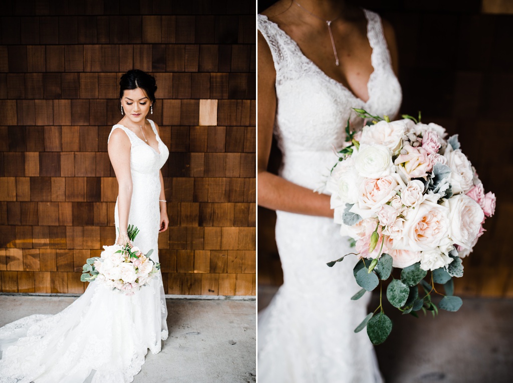 julia kinnunen photography, ballard bay club, seattle wedding, wedding photography, first look, couples portraits, bride, groom