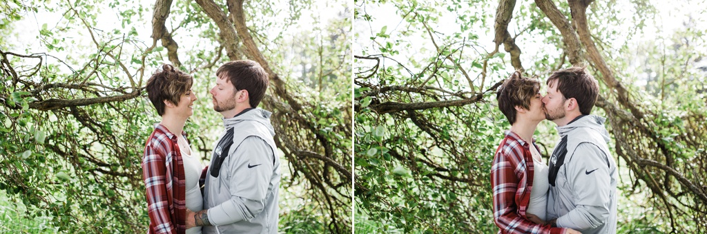 julia kinnunen photography, engagement photos, adventure, discovery park, hike, portraits