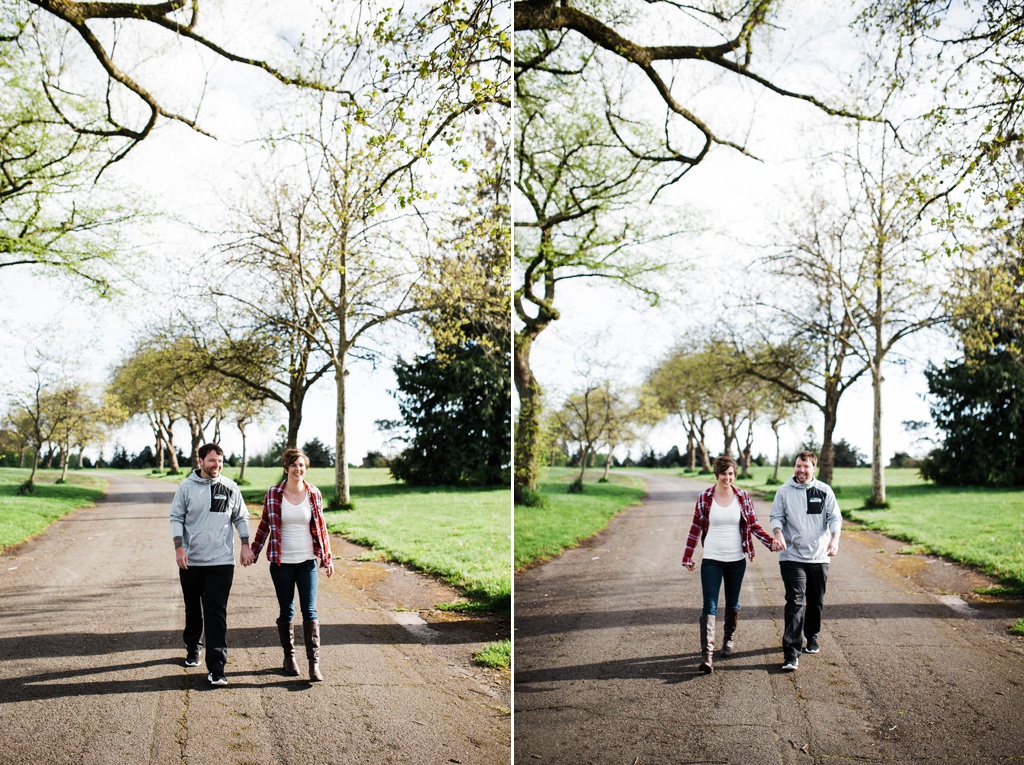 julia kinnunen photography, engagement photos, adventure, discovery park, hike, portraits