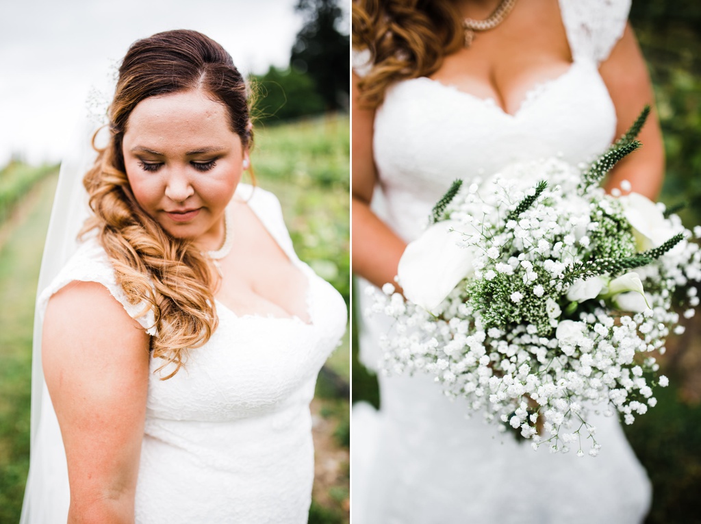 julia kinnunen photography, dancing fish vineyards, destination wedding, whiskey island wedding, rustic wedding, seattle wedding, wedding photography, first look, bridal portrait, newlyweds