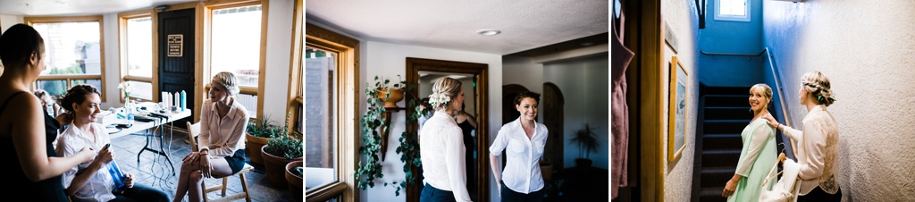 lesbian wedding, offbeat bride, lgbt wedding, gay wedding, two brides, silverpick lodge, durango, julia kinnunen photography, destination wedding, colorado wedding, seattle wedding, wedding photography, bride, newlyweds, prep, details, getting ready, same sex wedding