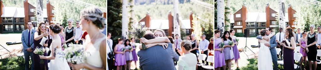 lesbian wedding, offbeat bride, lgbt wedding, gay wedding, two brides, silverpick lodge, durango, julia kinnunen photography, destination wedding, colorado wedding, seattle wedding, wedding photography, bride, newlyweds, ceremony, same sex wedding