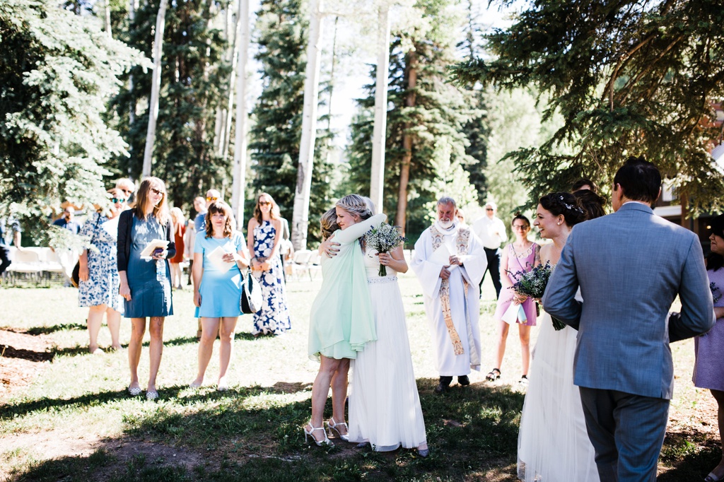 lesbian wedding, offbeat bride, lgbt wedding, gay wedding, two brides, silverpick lodge, durango, julia kinnunen photography, destination wedding, colorado wedding, seattle wedding, wedding photography, bride, newlyweds, ceremony, same sex wedding