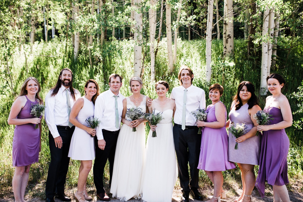 lesbian wedding, offbeat bride, lgbt wedding, gay wedding, two brides, silverpick lodge, durango, julia kinnunen photography, destination wedding, colorado wedding, seattle wedding, wedding photography, bride, newlyweds, portraits, wives, same sex wedding