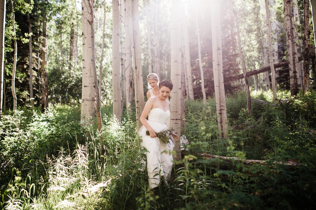 lesbian wedding, offbeat bride, lgbt wedding, gay wedding, two brides, silverpick lodge, durango, julia kinnunen photography, destination wedding, colorado wedding, seattle wedding, wedding photography, bride, newlyweds, portraits, wives, same sex wedding