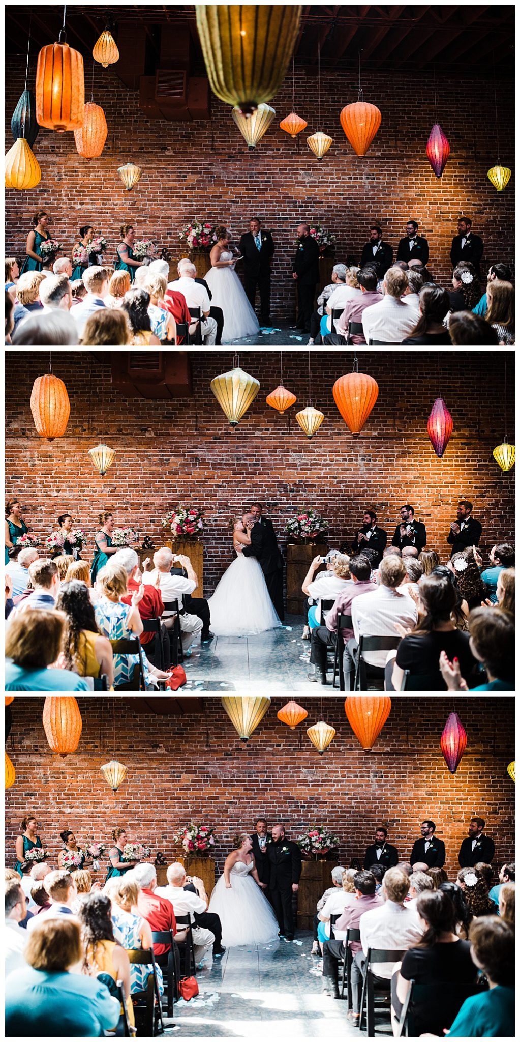 julia kinnunen photography, georgetown ballroom, urban wedding, seattle wedding, wedding photography, ceremony, vows