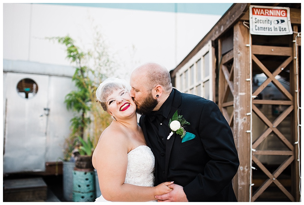 julia kinnunen photography, georgetown ballroom, urban wedding, seattle wedding, wedding photography, portraits, bride and groom, newlyweds