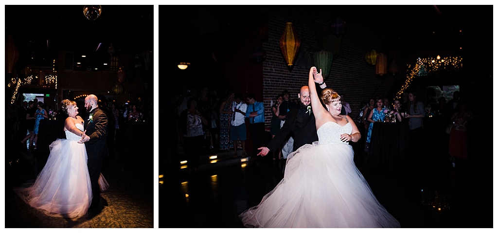 julia kinnunen photography, georgetown ballroom, urban wedding, seattle wedding, wedding photography, reception, cocktail hour, dinner, dance party